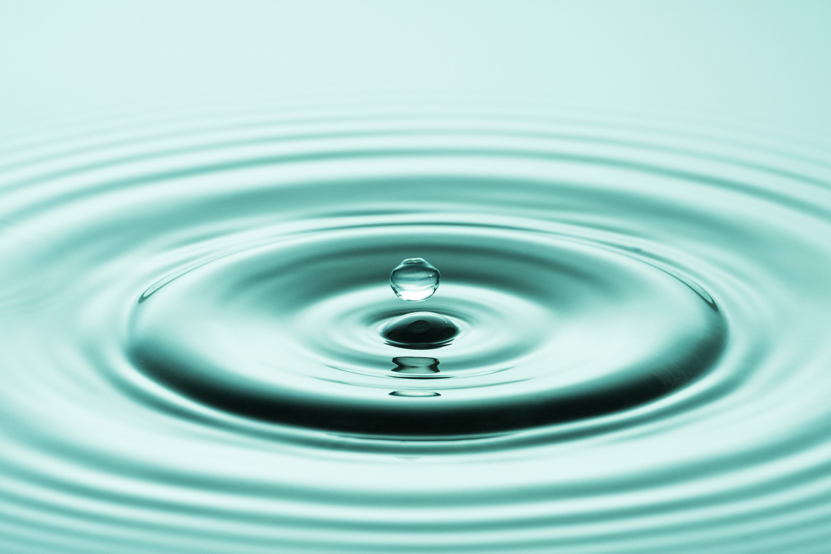 Wasserringe, Symbol für Zuhören